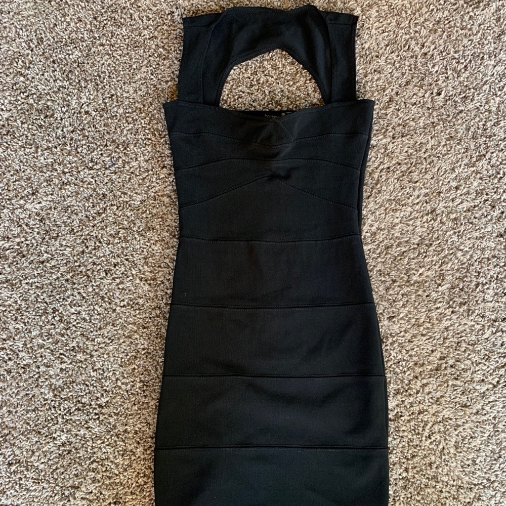 Black boohoo Bodycon dress